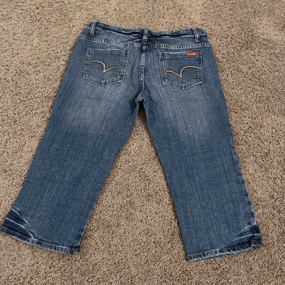 Vertigo Paris Cropped Blue Jeans - Picture 9 of 10